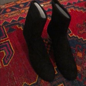 Velvet Stuart Weitzman Boots with Swarovski Bling